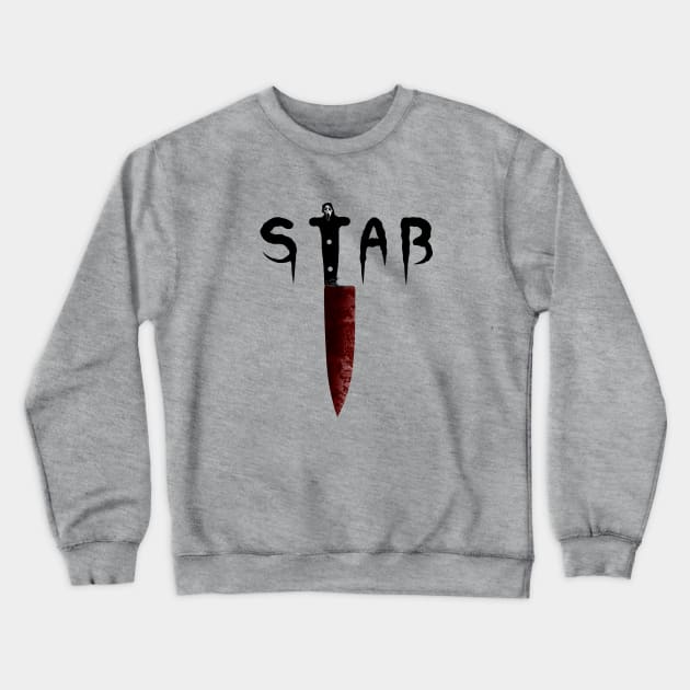 Stab Dagger scream movie Crewneck Sweatshirt by CatharsisApparel